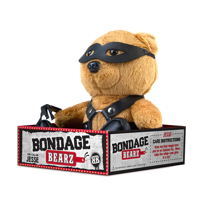 Freddie Flogger Dominatrix (Jesse) - Bondage Plushie