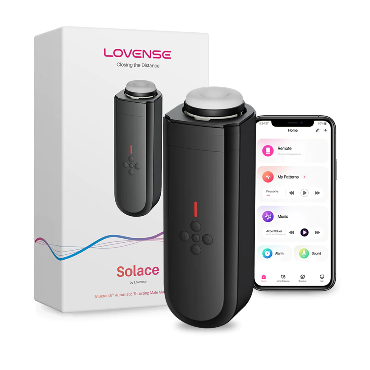 Lovense Solace Thrusting Male Masturbator LS430135