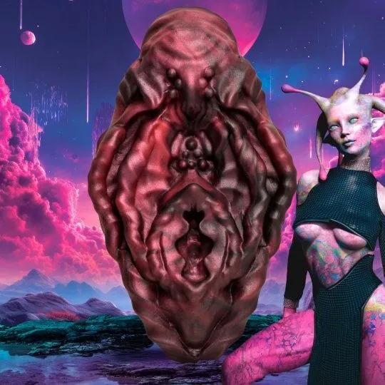 Xeno Pussy Vulva Silicone Grinder AH379