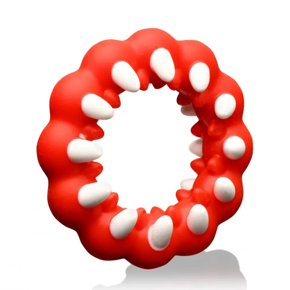 Anneau pénien en silicone Fangs AH556