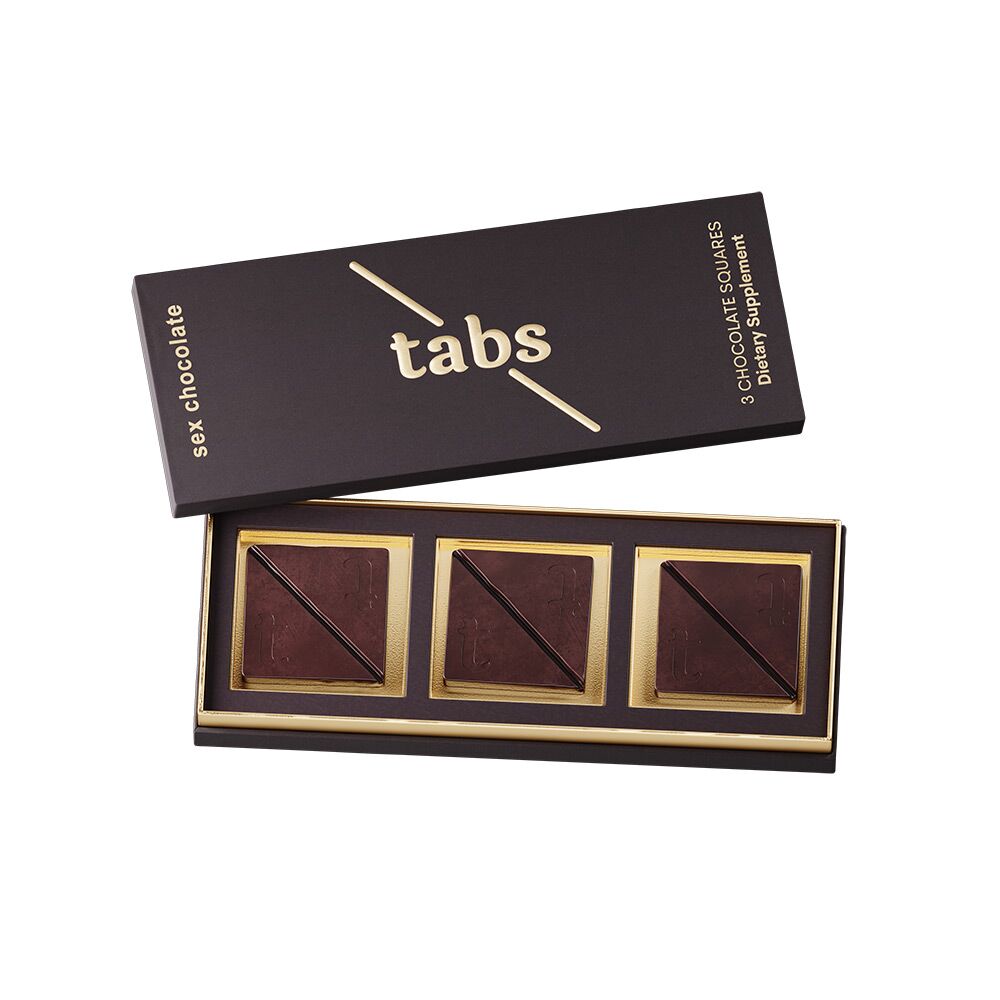 Tabs Chocolat noir Végane Aphrodisiaque TABS-DC