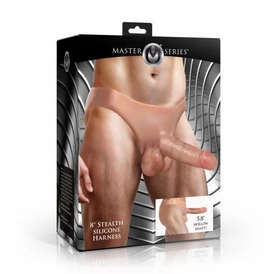 Prothèse en silicone avec harnais 8 po AH723