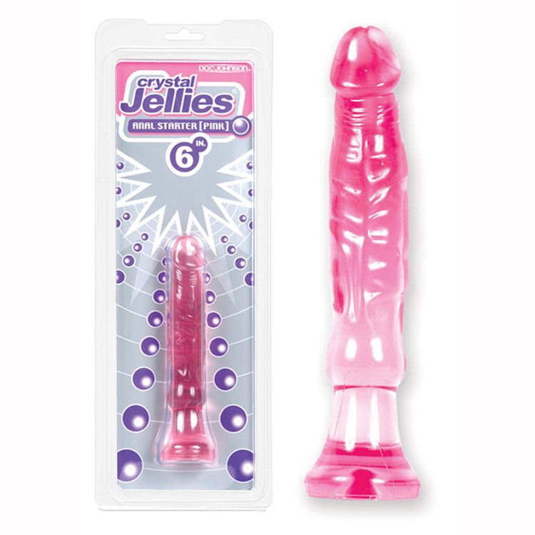 Crystal Jelly Anal Starter 6"