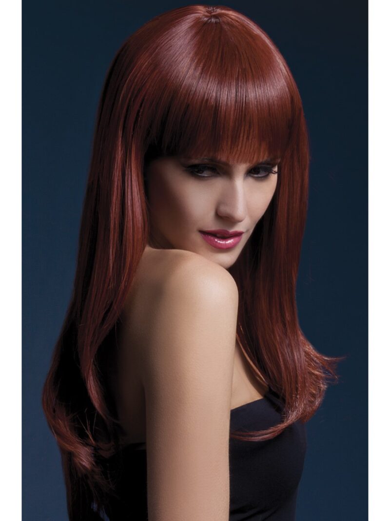 Perruque Sienna cheveux 2 tons avec frange. 425 Fever Wig Sienna