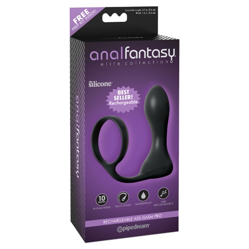 Anal Fantasy Elite Rechargeable Ass-Gasm Pro Anal Fantasy Elite Rechargeable Ass-Gasm Pro