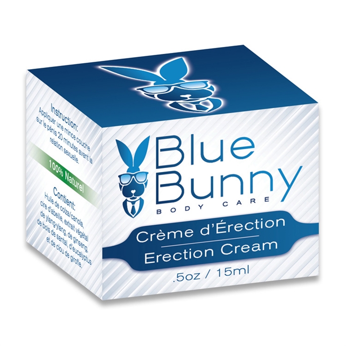 Blue Bunny Crème d'érection