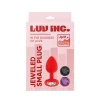 Jeweled Plug Small à 3 Pierres