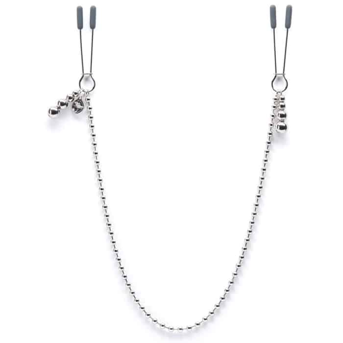 FSD - At My Mercy Beaded Chain Nipple Clamps FS63952