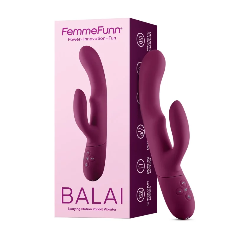 BALAI Swaying Motion Rabbit Vibrator- Femmefunn