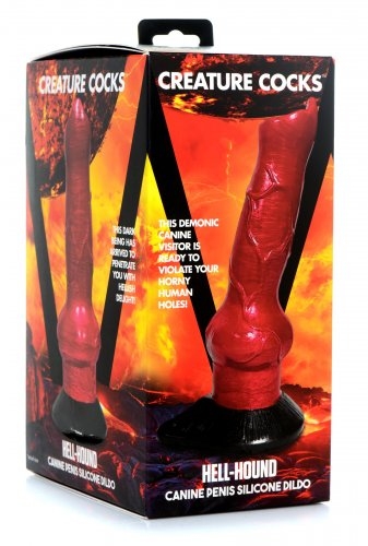 Creature Cocks - Hell-Hound Canine Penis Silicone Dildo XRAG874