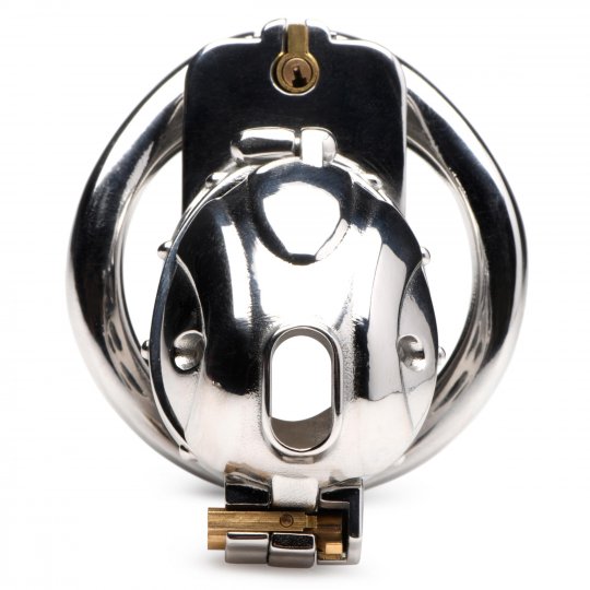 Entrapment Deluxe Locking Chastity Cage AH060