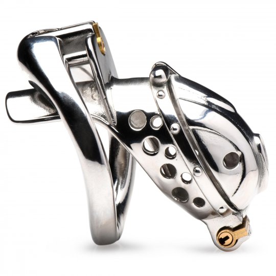 Entrapment Deluxe Locking Chastity Cage AH060