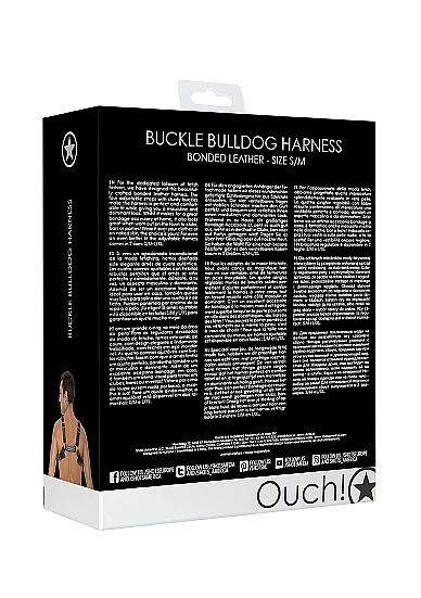 Buckle Bulldog Harness OU562blk