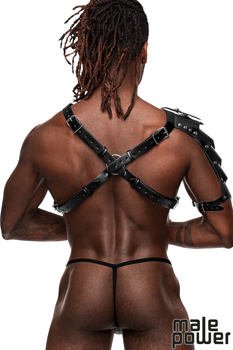 Chest Harness Faux Cuir 593-266