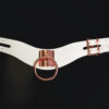 Coquette Collier Blanc et Rose Gold