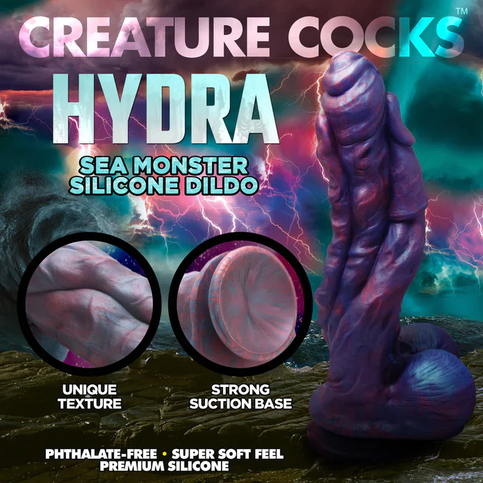 Creature Cock Hydra Sea Monster Silicone Dildo