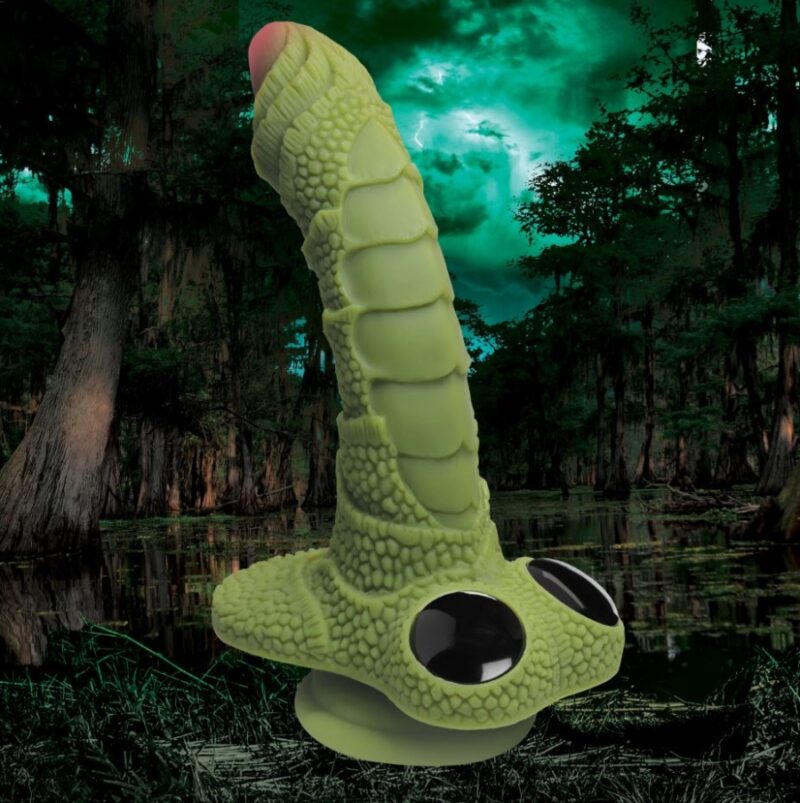 Creature Cocks - Swamp Monster Green Scaly