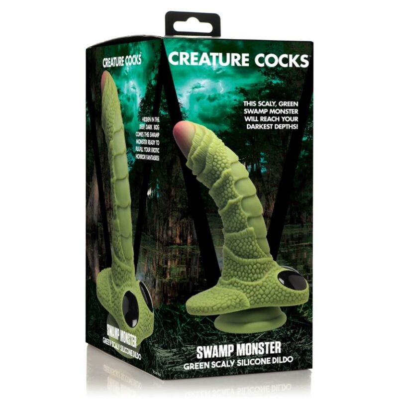 Creature Cocks - Swamp Monster Green Scaly