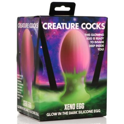 Creature Cocks - Xeno Egg Glow in the Dark Silicone Egg AH067L