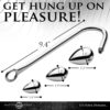 Anal Hook Trainer with 3 Plugs AH261