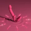 Lovense Lapis Vibe Strapless Strap-On - Pink