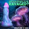 Creature Cock Nomura Jellyfish Silicone Dildo AH232