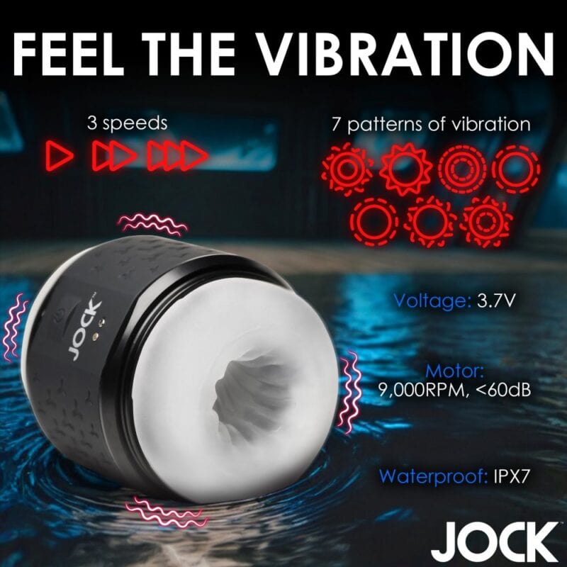 Jock Vibrating Double Stroker CN-09-0955-00