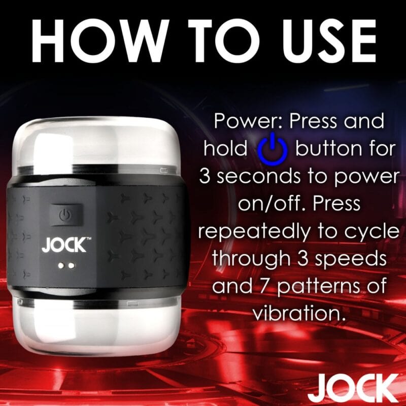 Jock Vibrating Double Stroker CN-09-0955-00