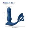 Cyrus- App-Controlled Thrusting Prostate Massager With Cock Ring