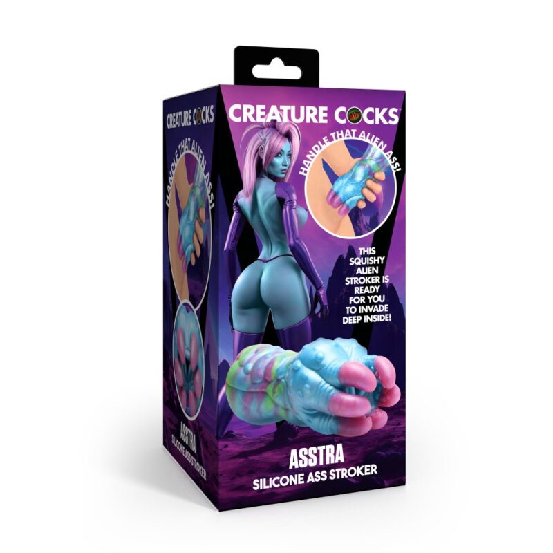 Creature Cock Asstra Silicone Ass Stroker AH667