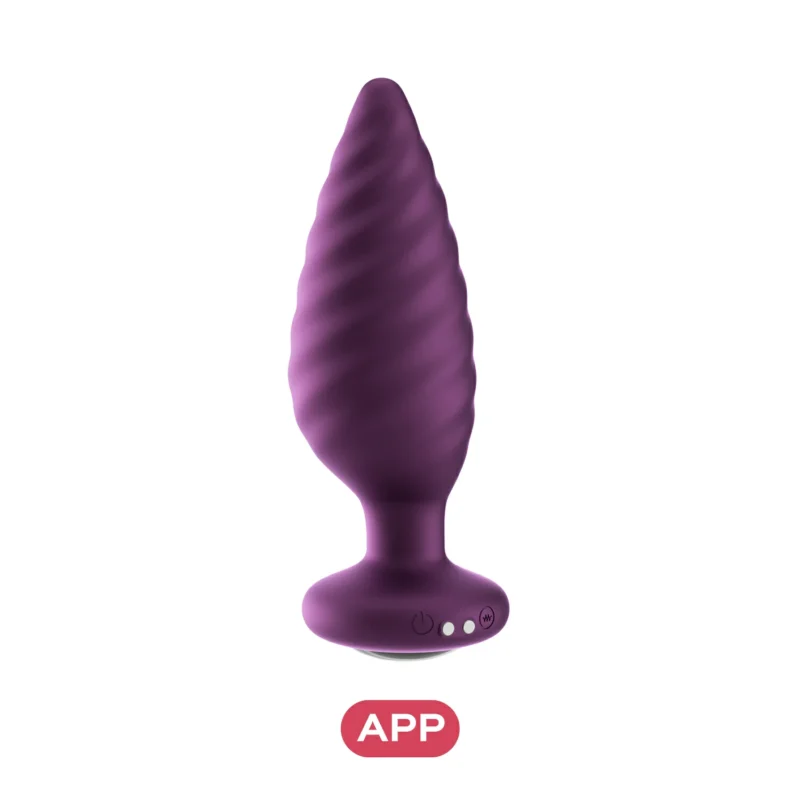 Noah - App-Controlled Rotating Butt Plug AP-39-945PU