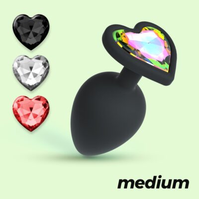 Cuore Bijoux Coeur Interchangeable Silicone M EX24110