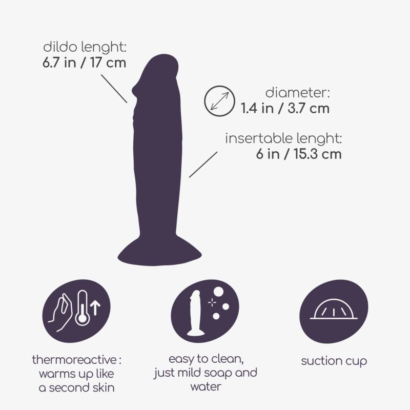 Dildo Ollie 6,7" Crushious EX20866