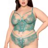 2 Pièces Bustier Dentelle Frangé - Image 2
