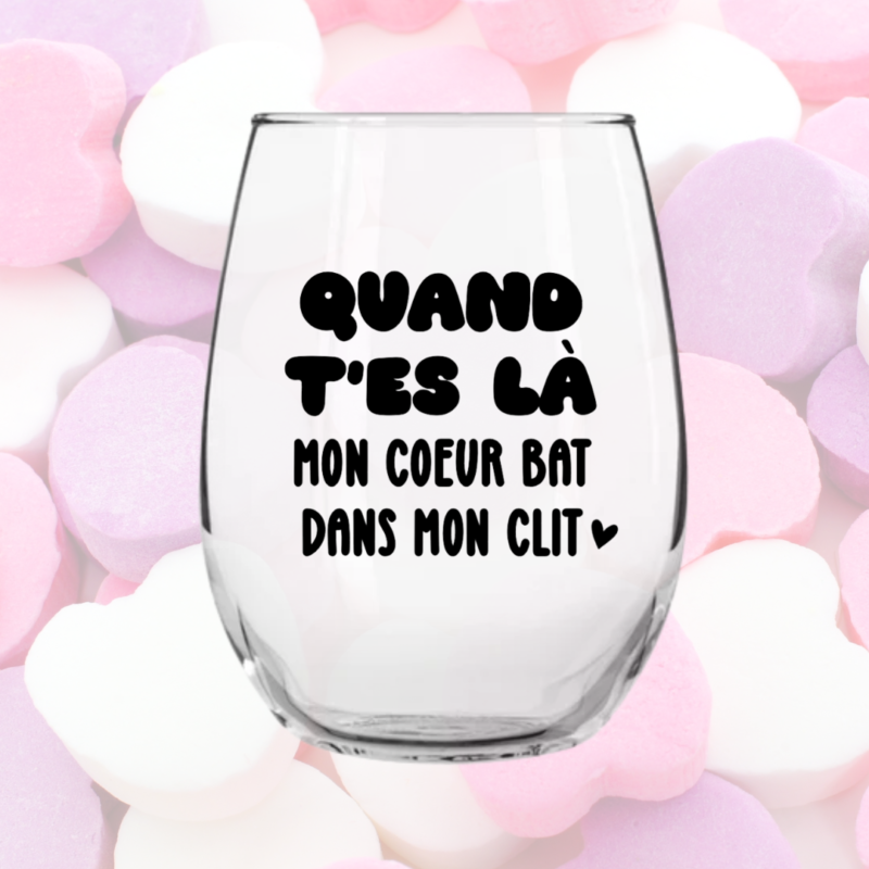 Verres et tasses humoristique la zone festive