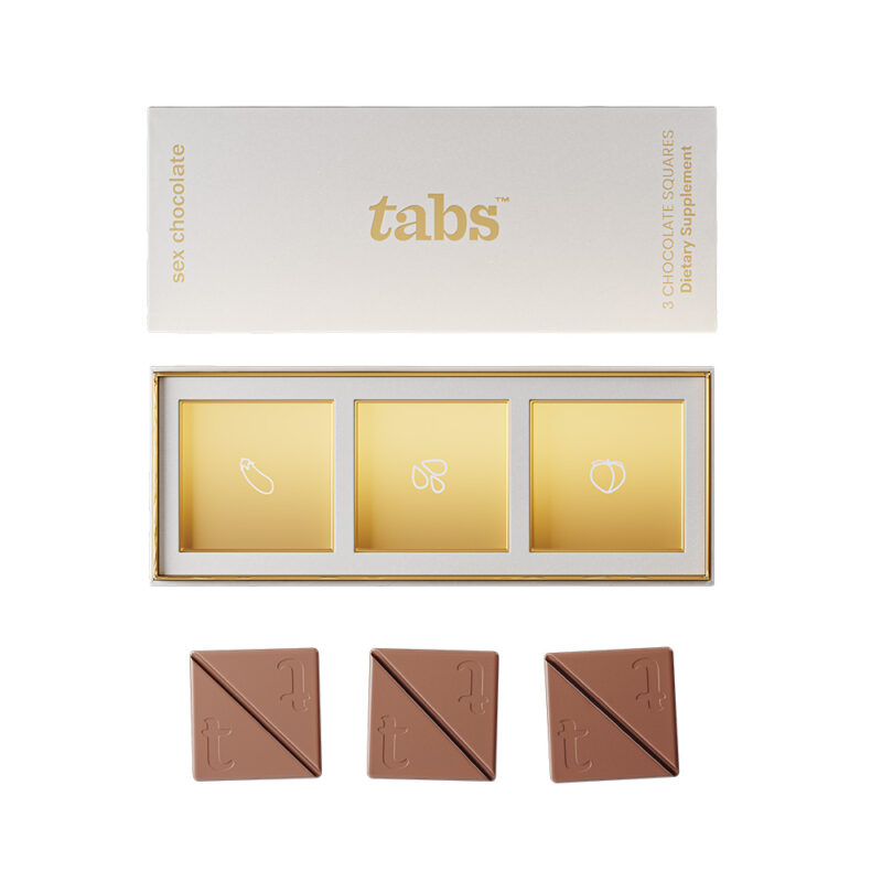 Tabs Chocolat au Lait Végane Aphrodisiaque TABS-NMC