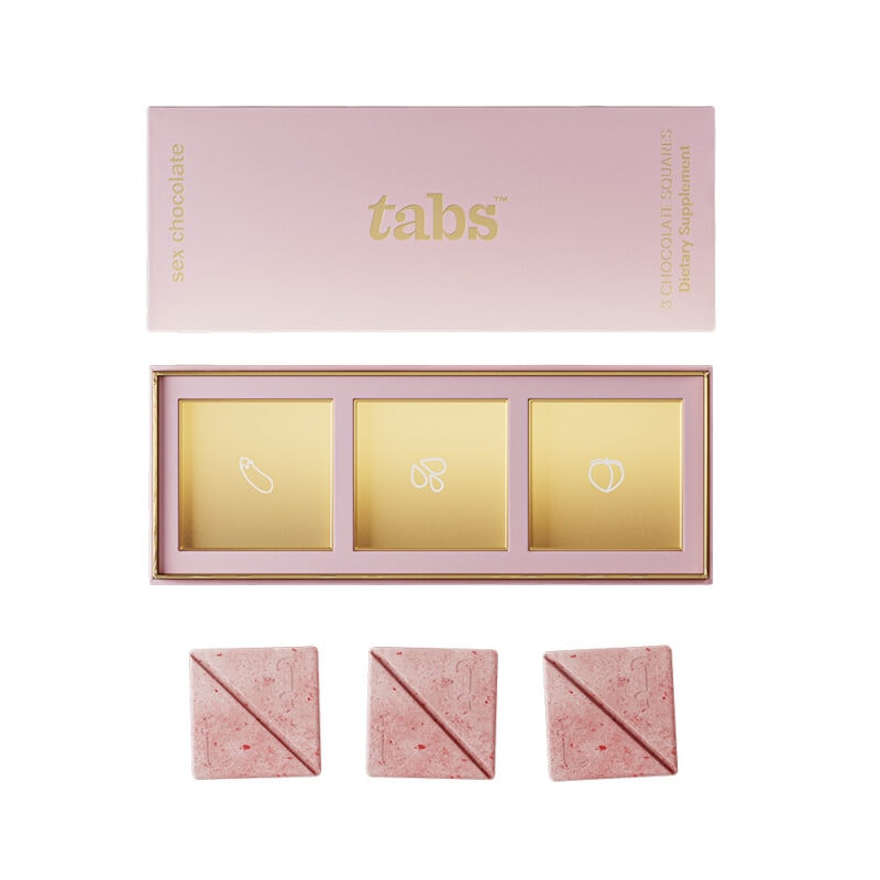 Tabs Chocolat Végane Aphrodisiaque Pink Cherry TABS-PC