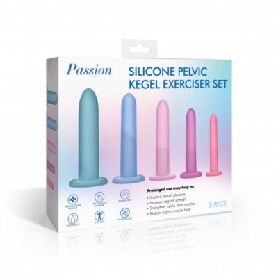 Silicone Pelvic Kegel Exerciser Set Dilatateur AH300