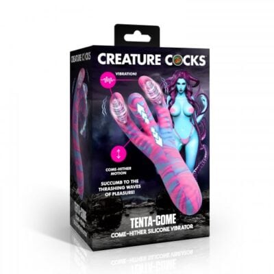 Tenta-Come Come-Hither Tentacle Silicone Vibrator AH516