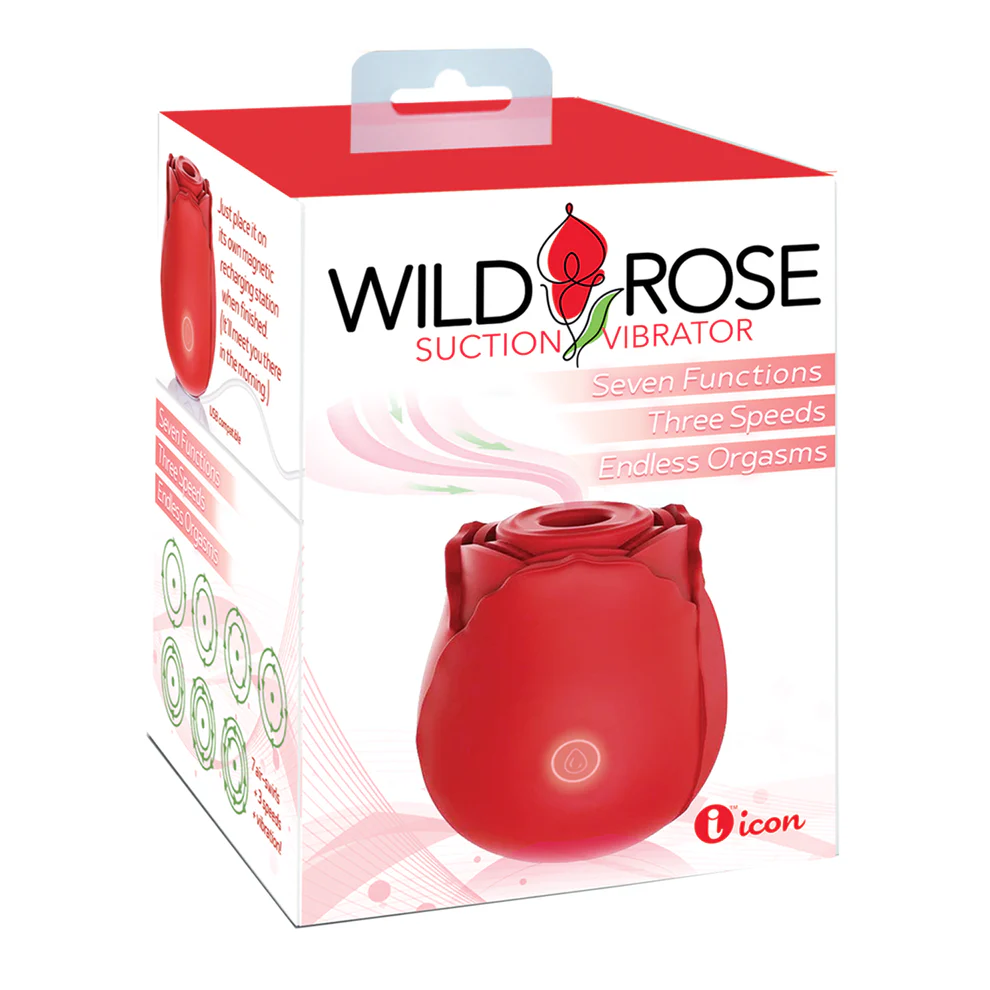Wild Rose Suction Vibrator 1701