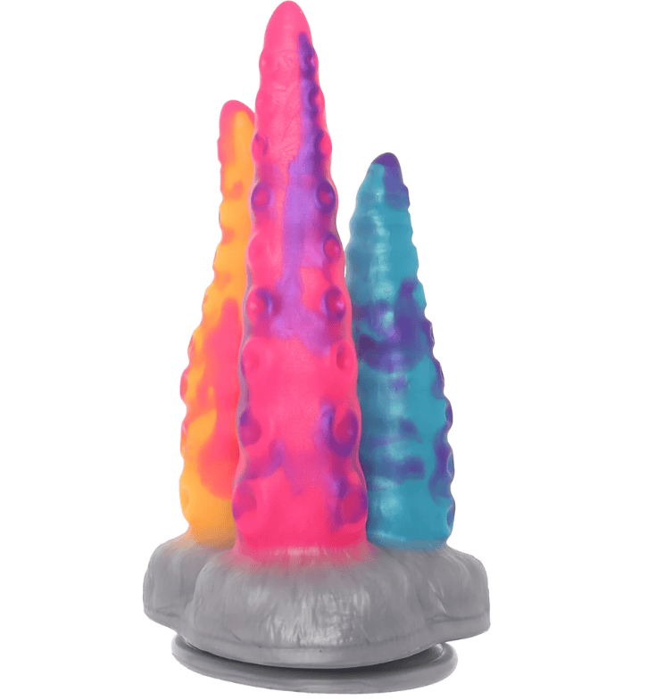 Creature Cocks - Tentacle Trio - Silicone Dildo AH502