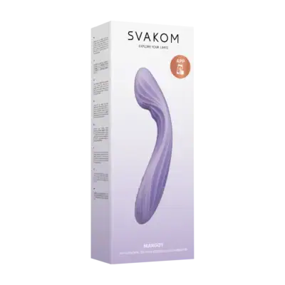 MARGOT Dual-Motor G-Spot Vibrator- Heating Function- Lilac - Svakom - SA614A