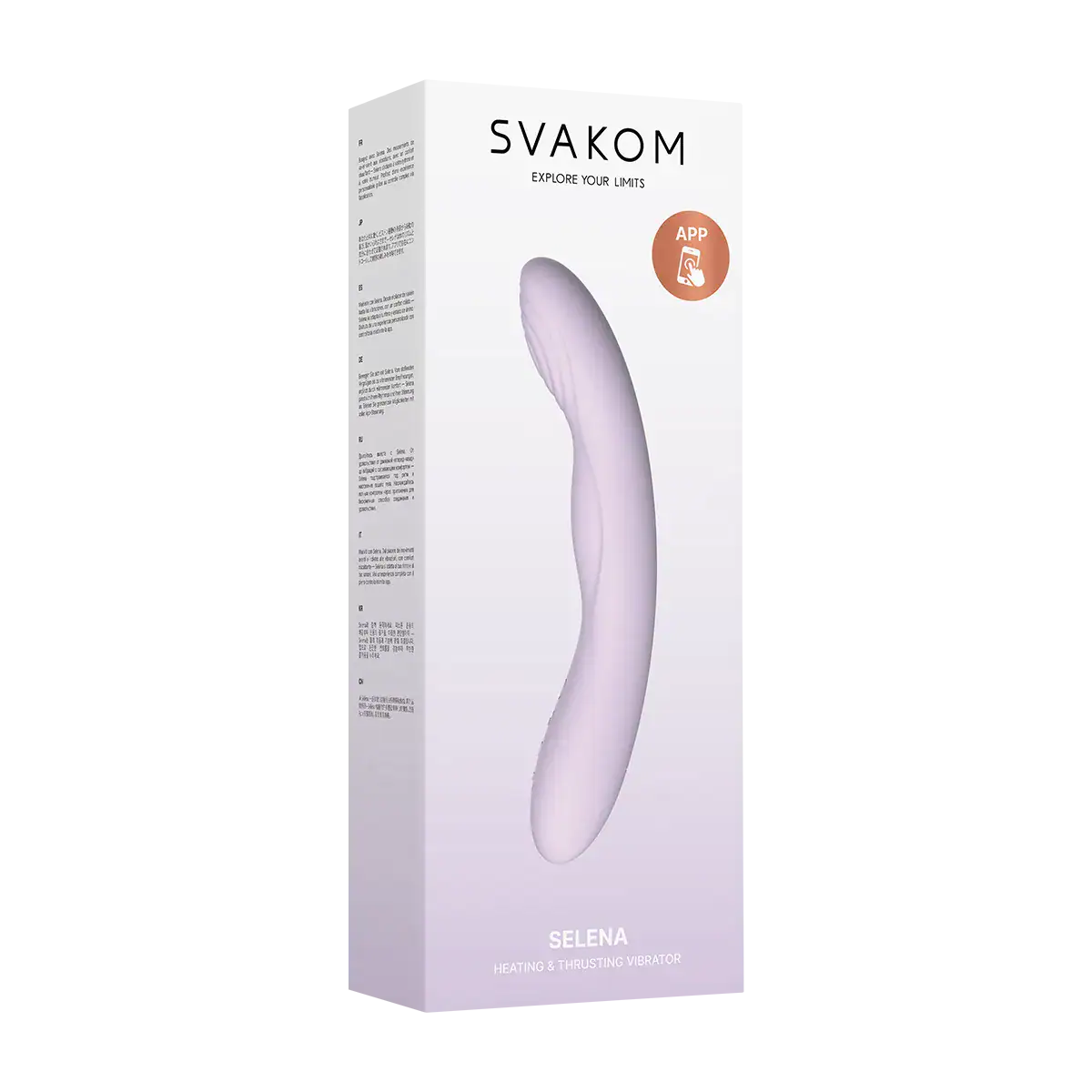 Selena Vibrateur Thrusting, Chauffant à Application