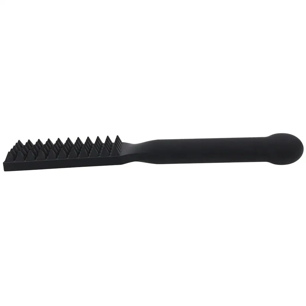 Edge Spiked Silicone Paddle à Poignée Insérable SS-980542