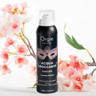 Mousse de Massage Craquelante Sakura 150ML Orgie EX54391