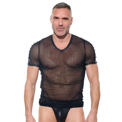 T-shirt homme DESERT KINK – coupe ajustée et tissu extensible 220307