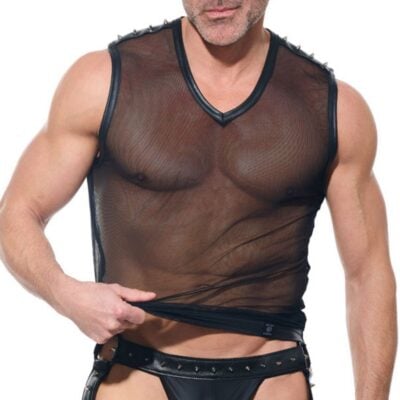 Débardeur homme DESERT KINK – coupe moulante et extensible 220322