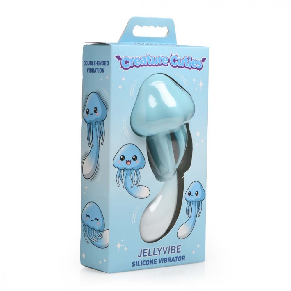 Vibromasseur Jellyvibe double moteur – stimulateur silicone waterproof AH847