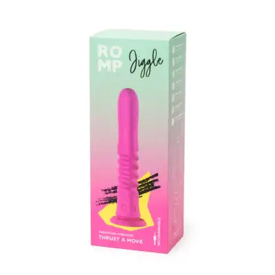 Vibromasseur à Poussée ROMP Jiggle – Thrusting, Ventouse & 6 Vitesses WT632485