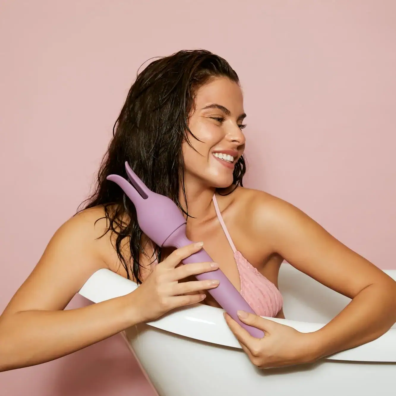 Svakom Emma Neo 2 – Vibrateur Wand Puissant avec Chauffage 38°C, Silicone Étanche et Modes de Vibration Intelligents